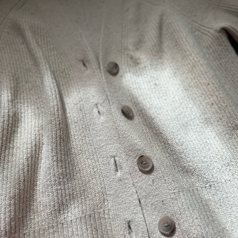 Women’s Old Navy Shaker Stitch Cardigan Size L - Picture 4 of 6